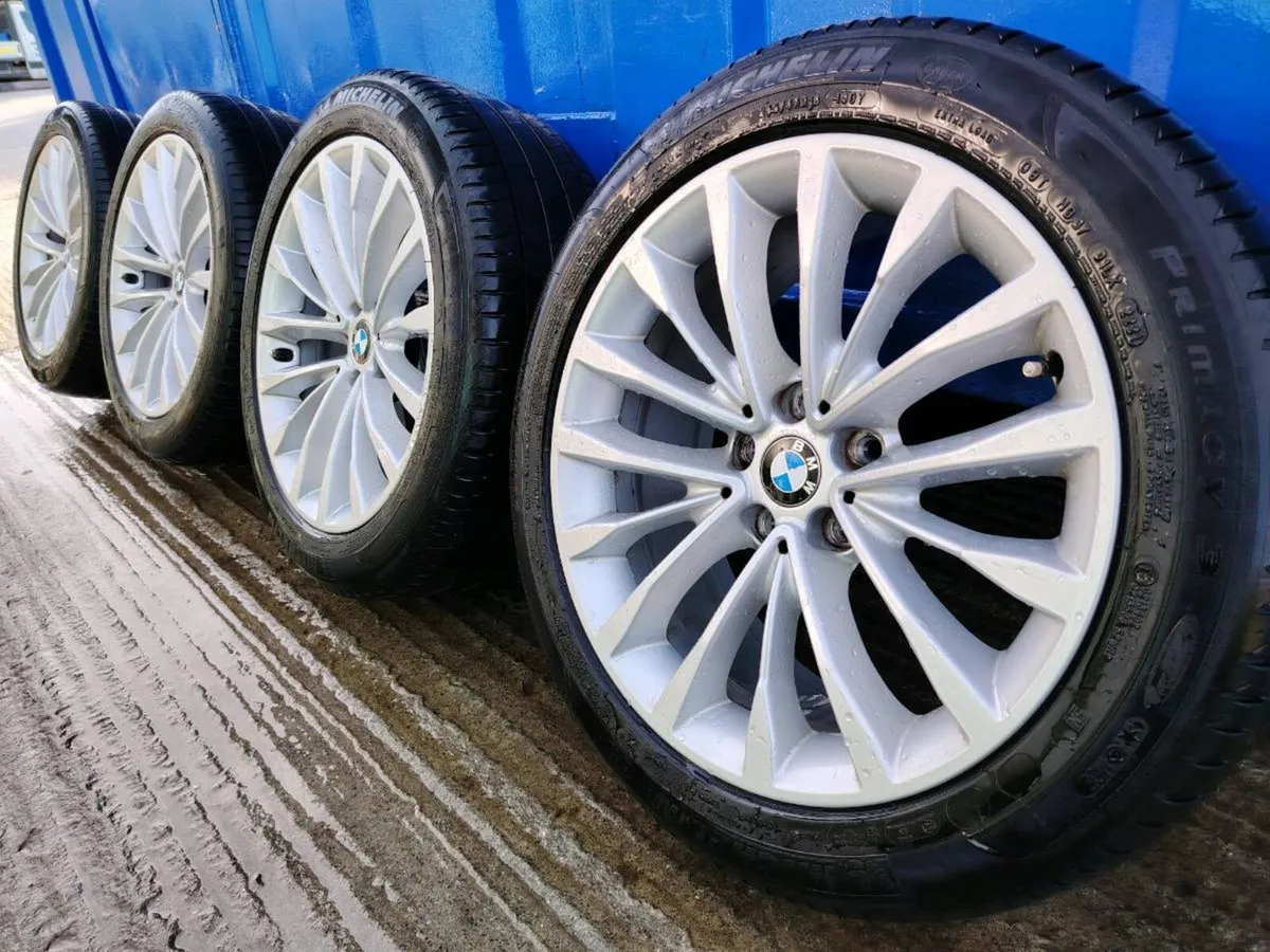 18" BMW G30 alloy wheels on Michelin tyres - Image 1