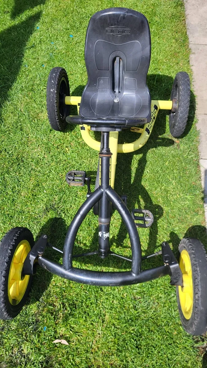 Berg buddy yellow go kart - Image 2