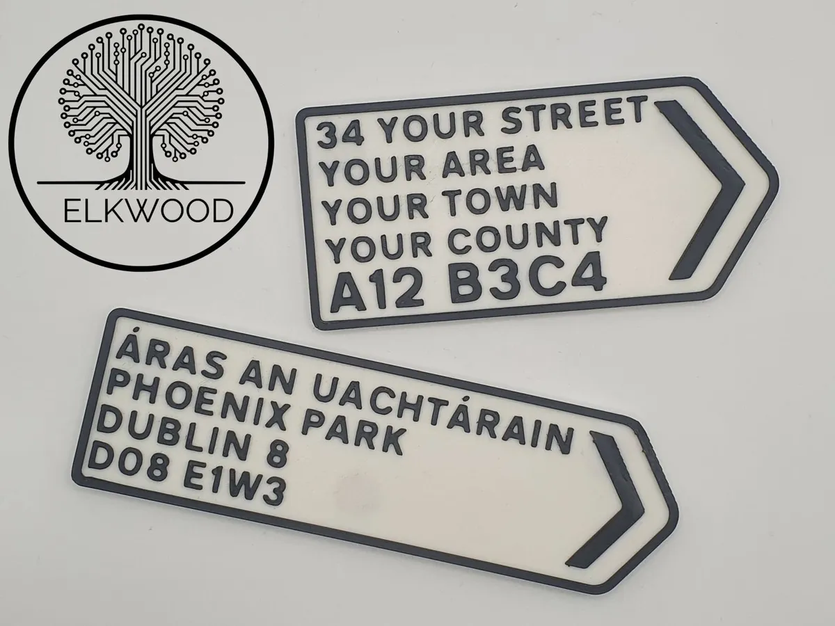 Custom Eircode Magnet - Image 1