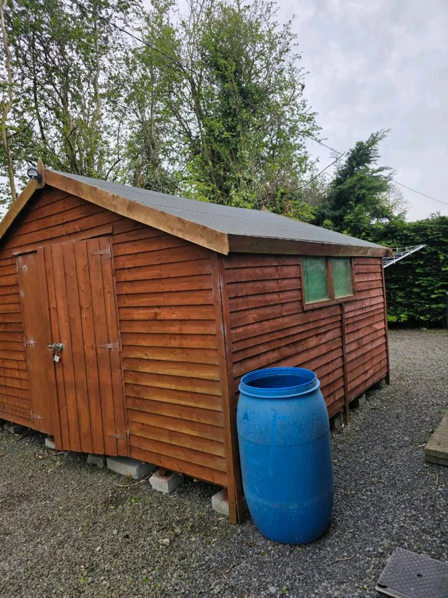 12 x 12 wooden shed. - Image 2