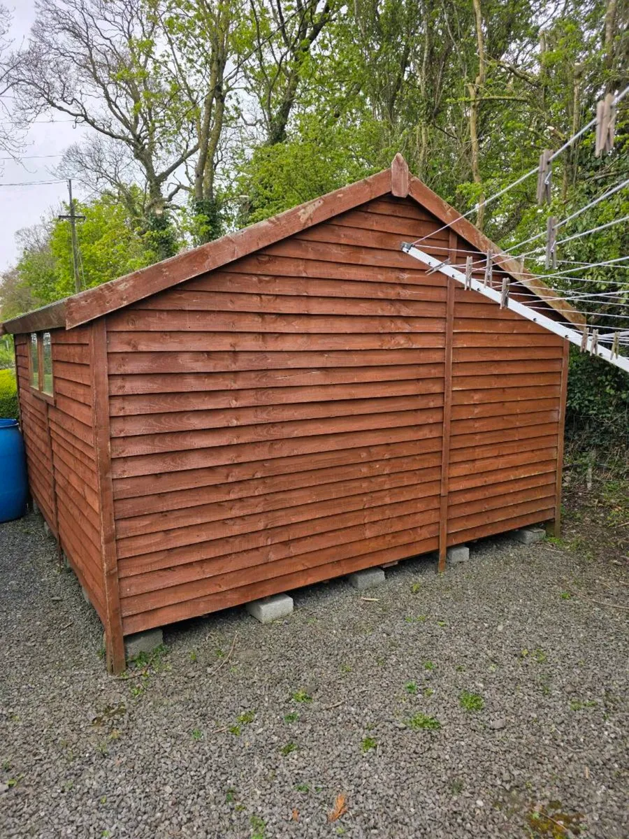 12 x 12 wooden shed. - Image 3