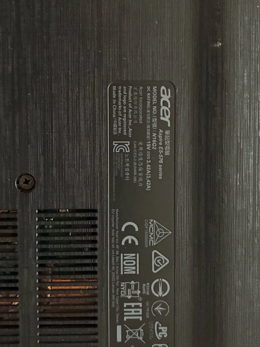 Acer Aspire E15 576G Series Laptop - Image 2