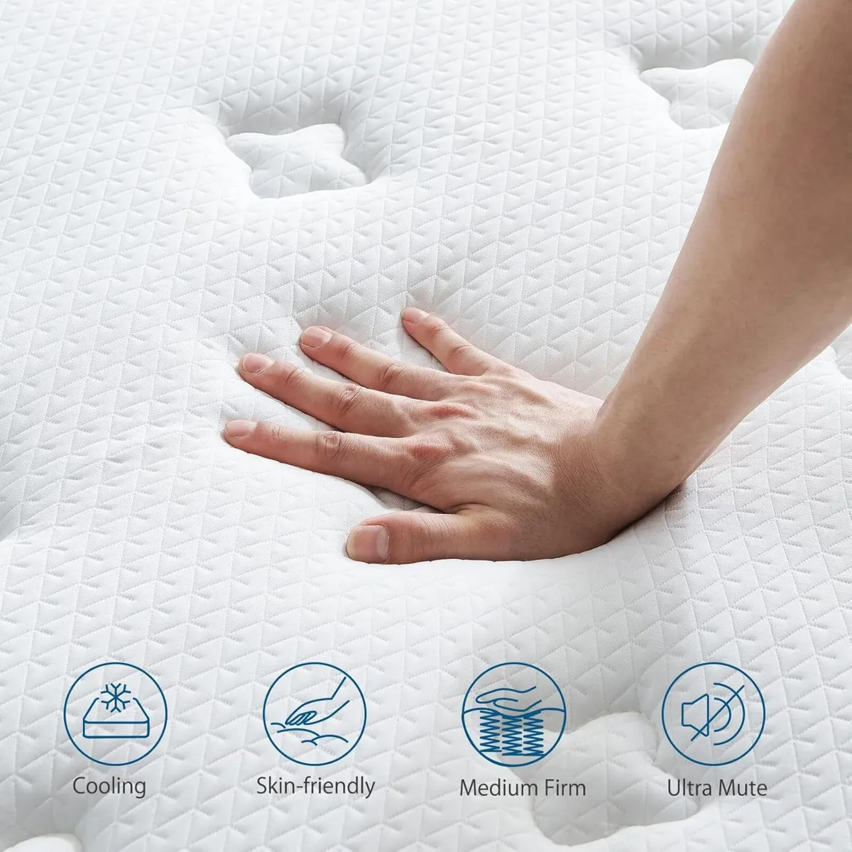 Single Mattresses Memory Foam Sprung 3FT 10.3 - Image 4