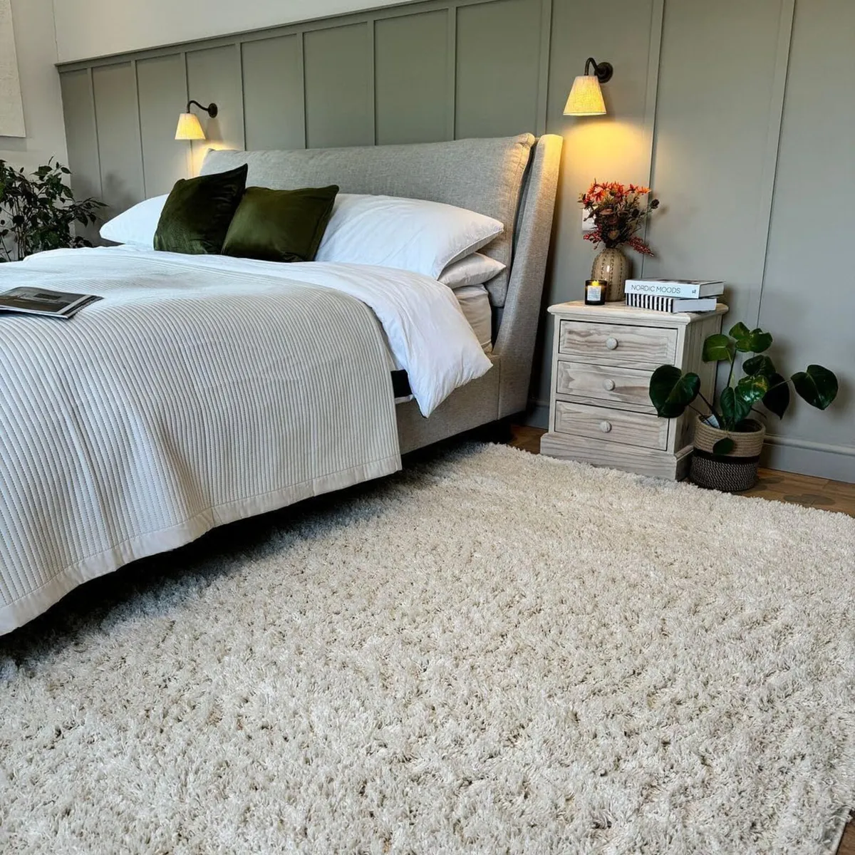 Shaggy Thick High Pile Rugs Fluffy Comfortable - Image 1