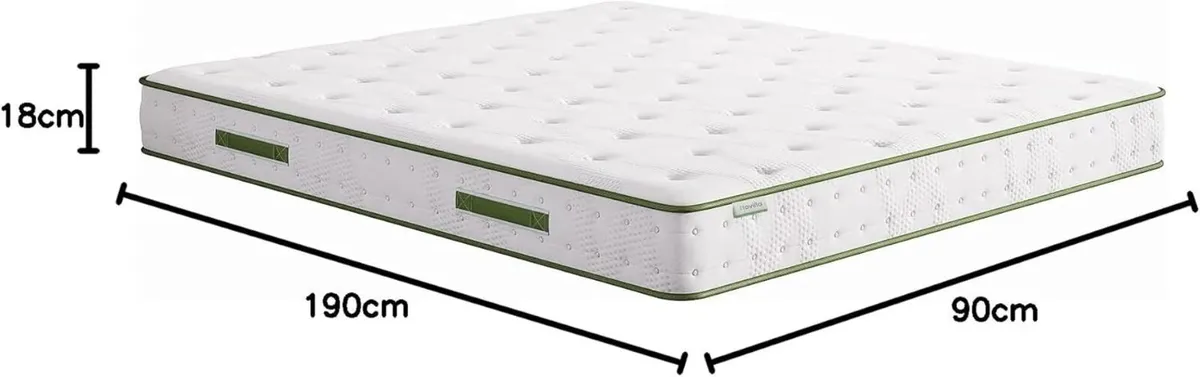 Gel Memory Foam Pocket Sprung Mattress 7 Inch - Image 2