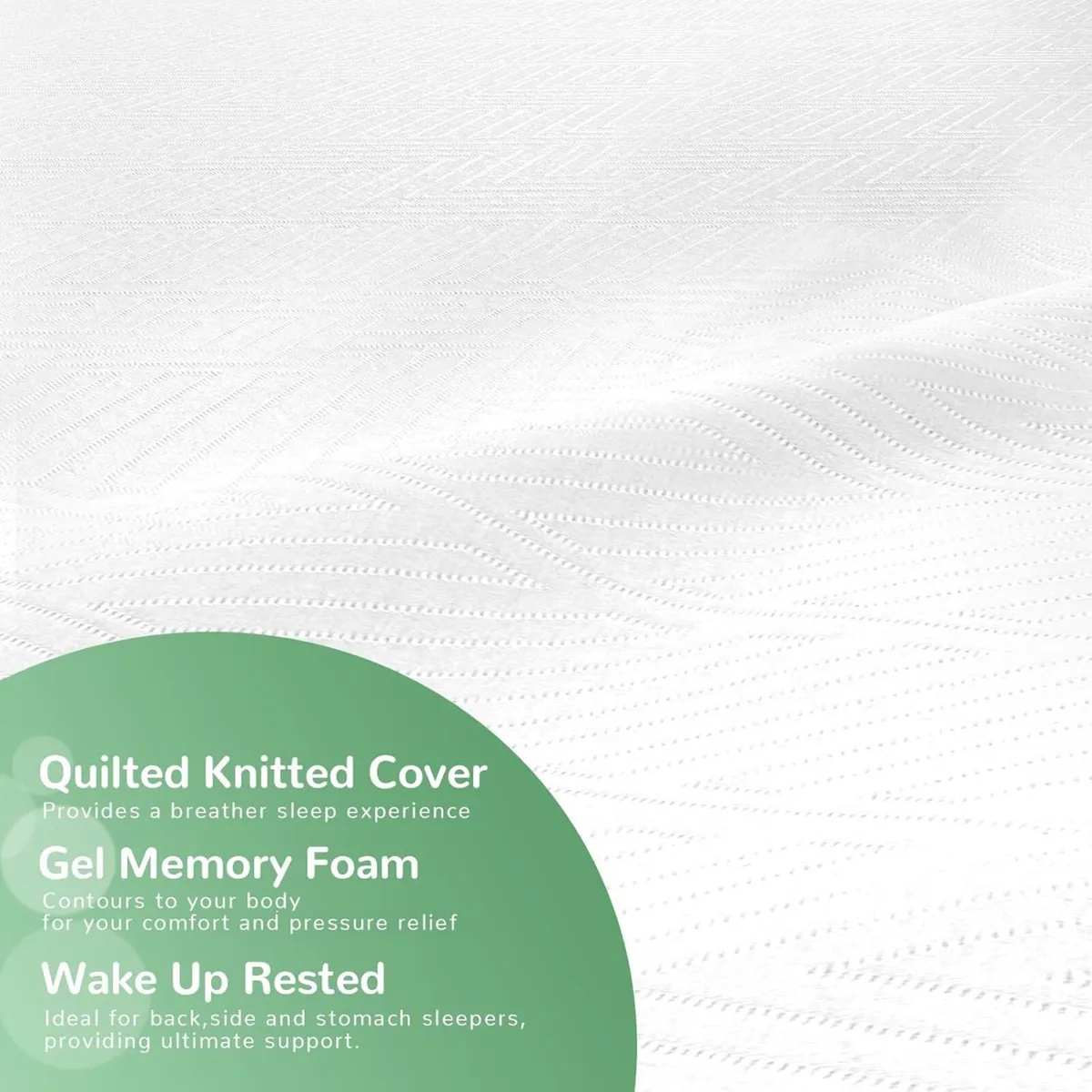 Single Memory Foam Mattress 13CM with Soft Fabric - Image 3