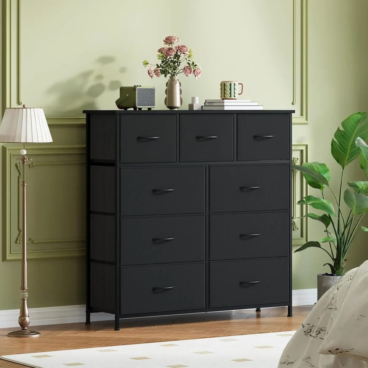 Tall Chest of Drawers for Bedroom with 9 Wide - Image 2