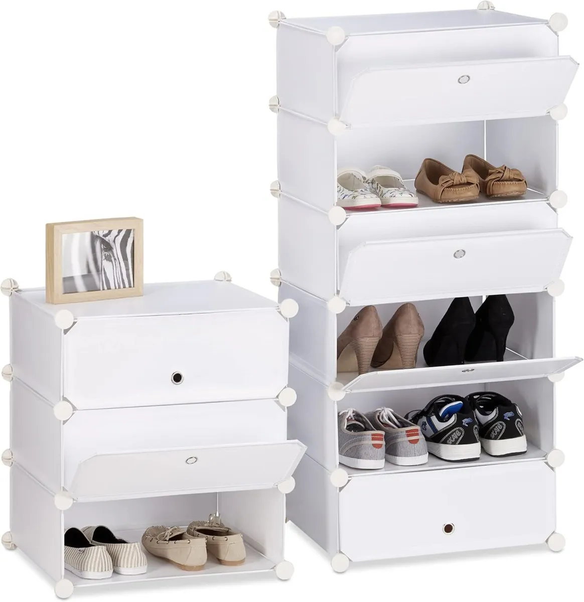 10 Tier Shoe Rack Large Cabinet Stacking Organizer - Image 4