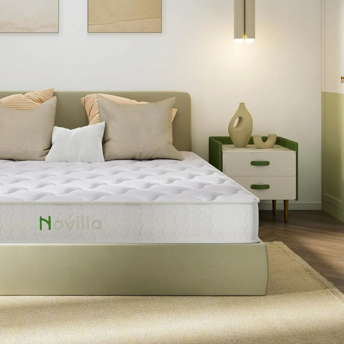 Double Mattresses 8 Inch Pocket Sprung with - Image 1