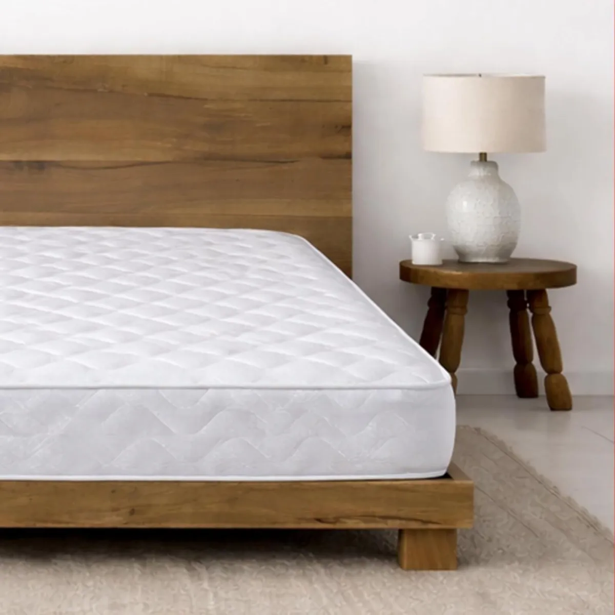 Sprung Small Double Mattress with Memory Foam - Image 1