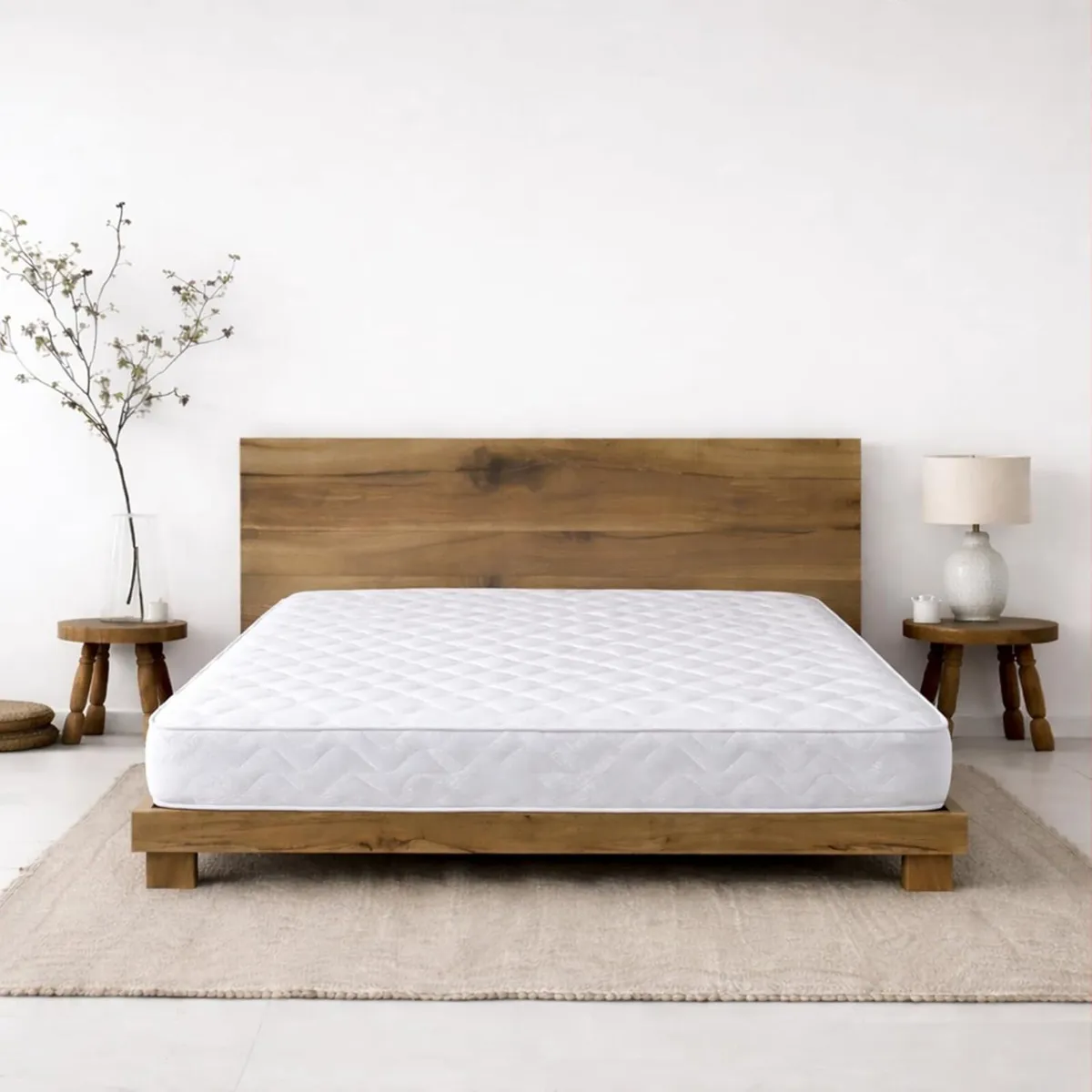 Sprung Small Double Mattress with Memory Foam - Image 2