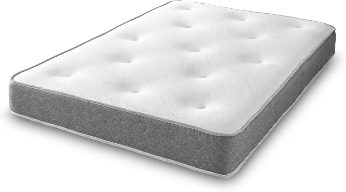 Galaxy Grey Hybrid Tufted Shorty Mattress - Image 4