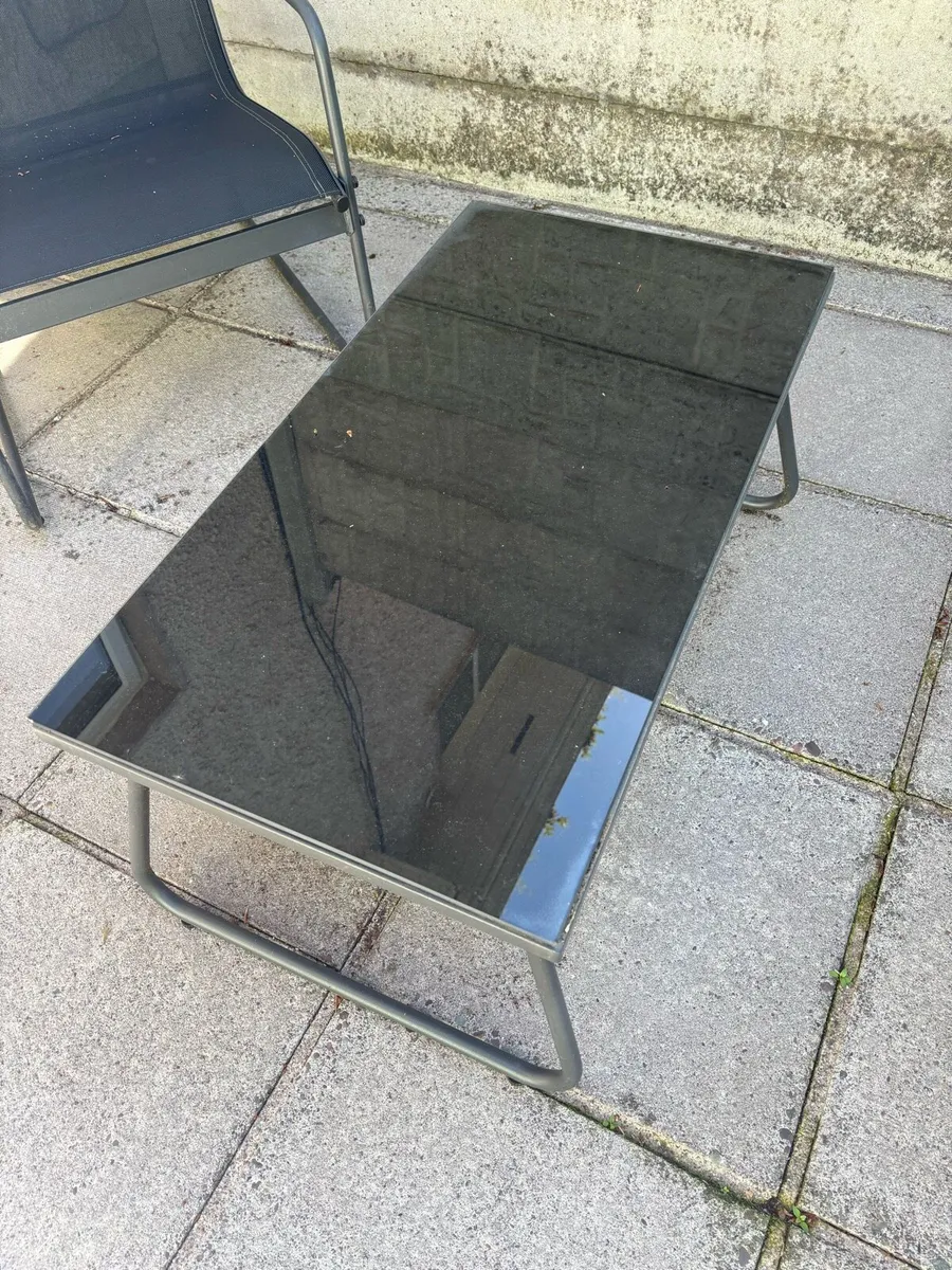 Black garden furniture set - open to offers - Image 4