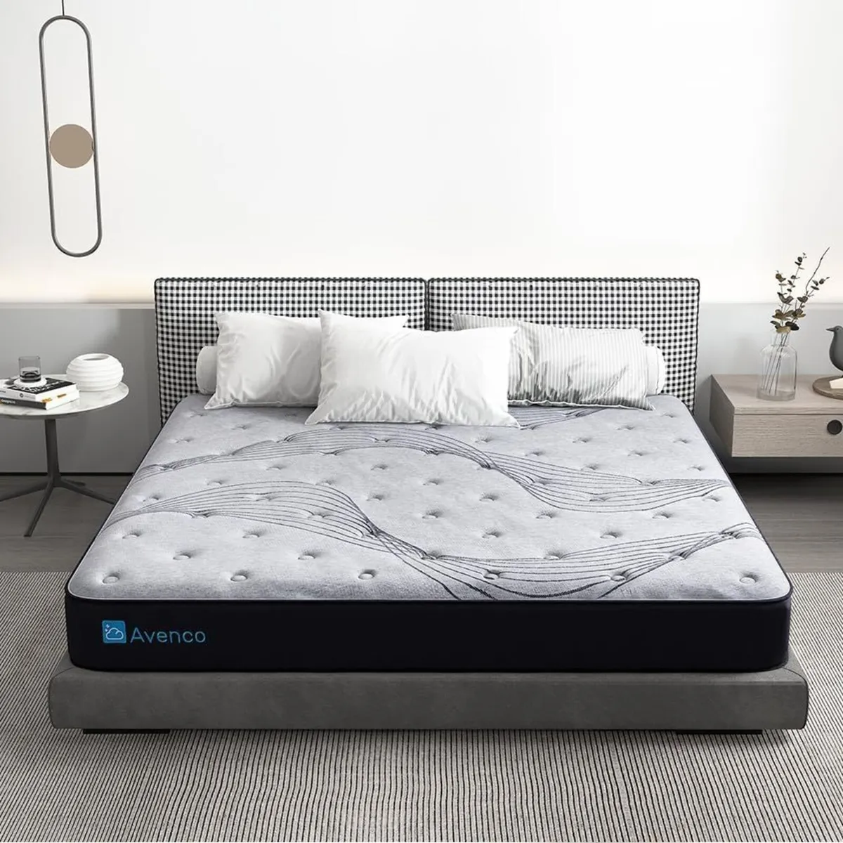 8.5 Inch 4FT Pocket Sprung Hybrid Mattress Firm - Image 1