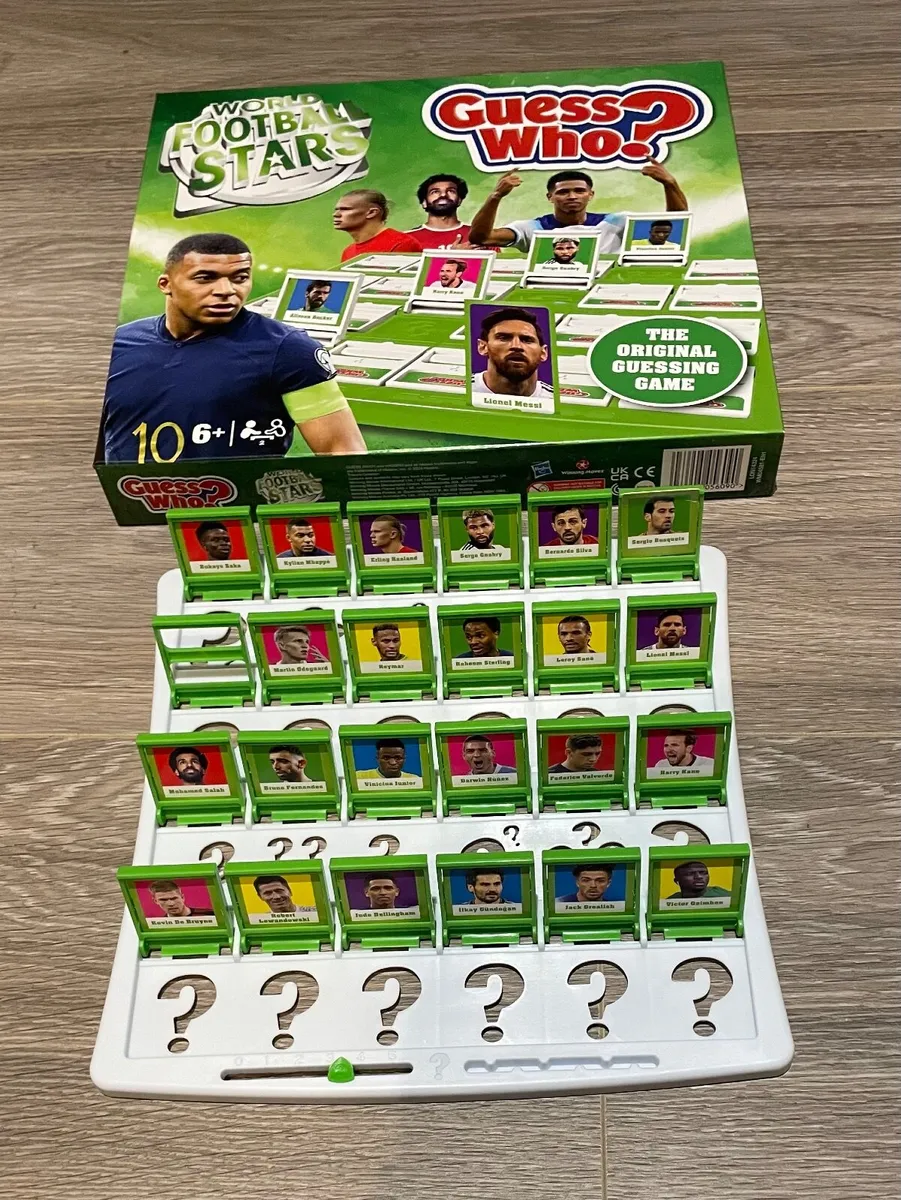 Winning Moves Guess Who? World Football Stars boar