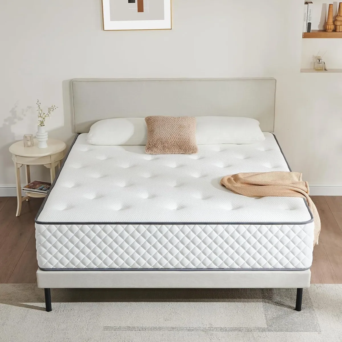 Small Double Mattress 7-Zone Hybrid Pocket Spring - Image 2