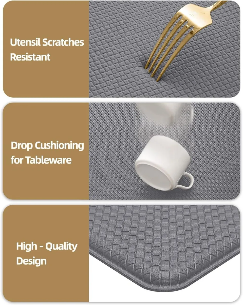 Color G Kitchen Mat 60 x 240 cm Heavy Duty Anti - Image 3