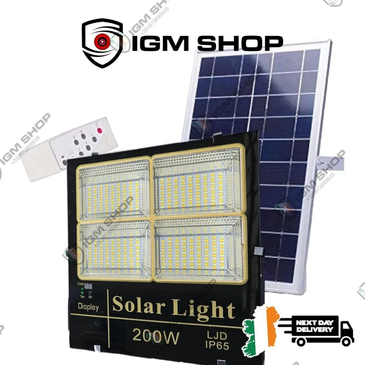Solar floodlights brand new - Image 2