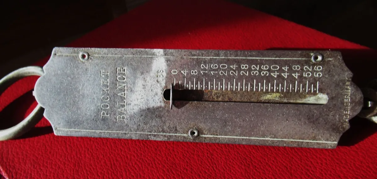 antique vintage SCALES TURKEY cottage pub tools - Image 3