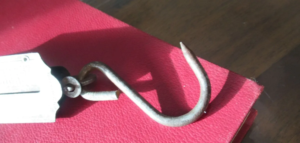 antique vintage SCALES TURKEY cottage pub tools - Image 4