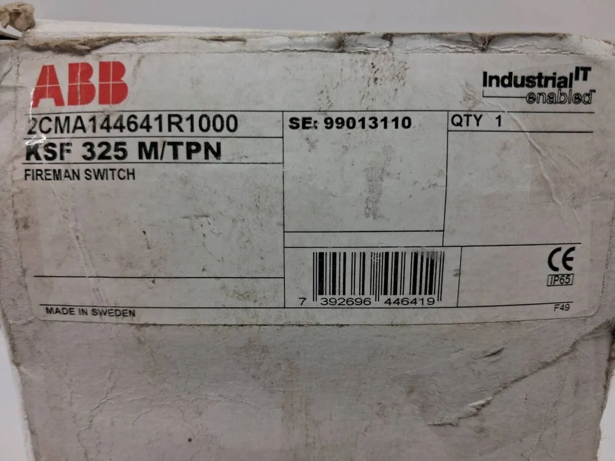 Postage - ABB fireman Switch 25V ip65 - Image 4