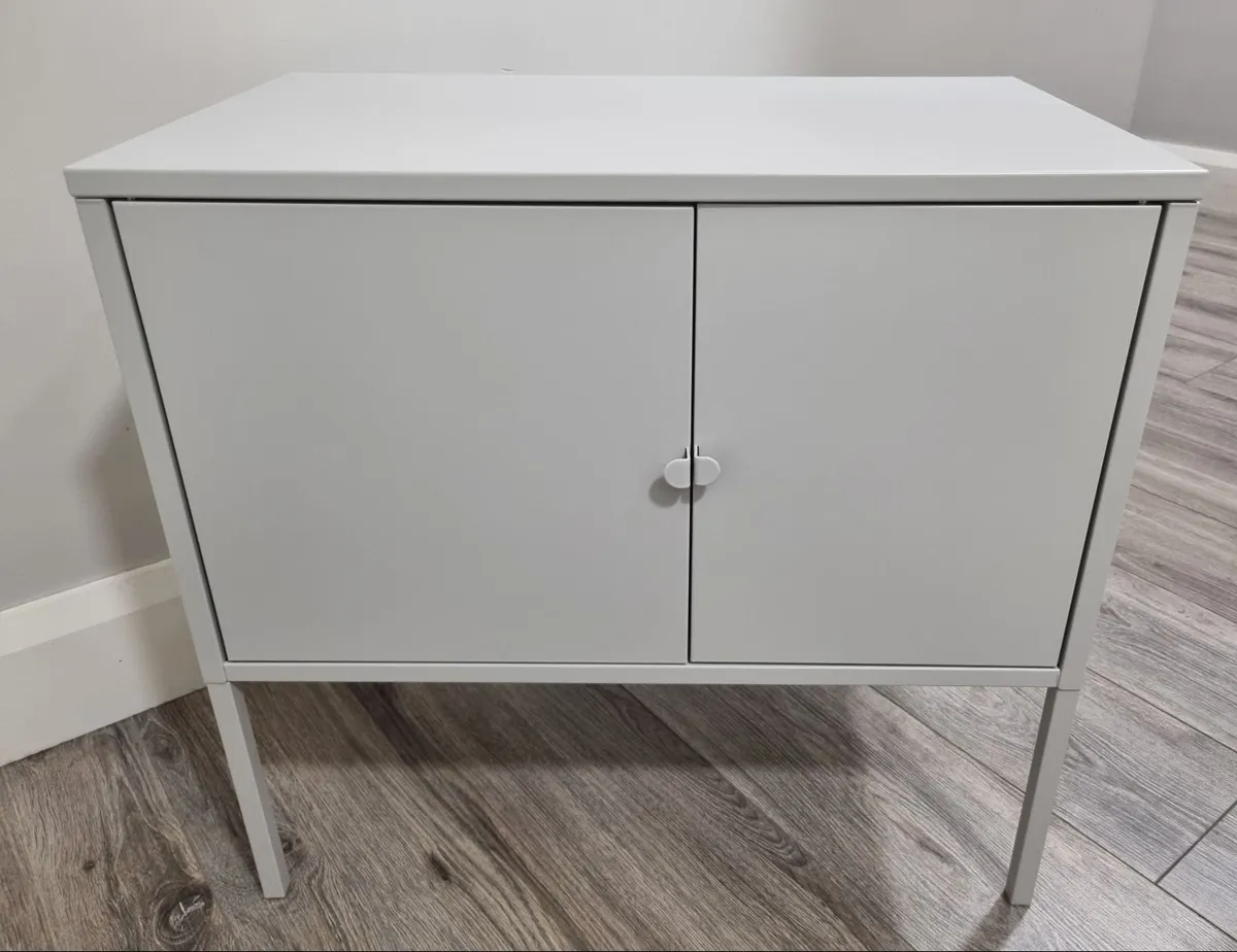 IKEA metal grey cabinet - Image 1