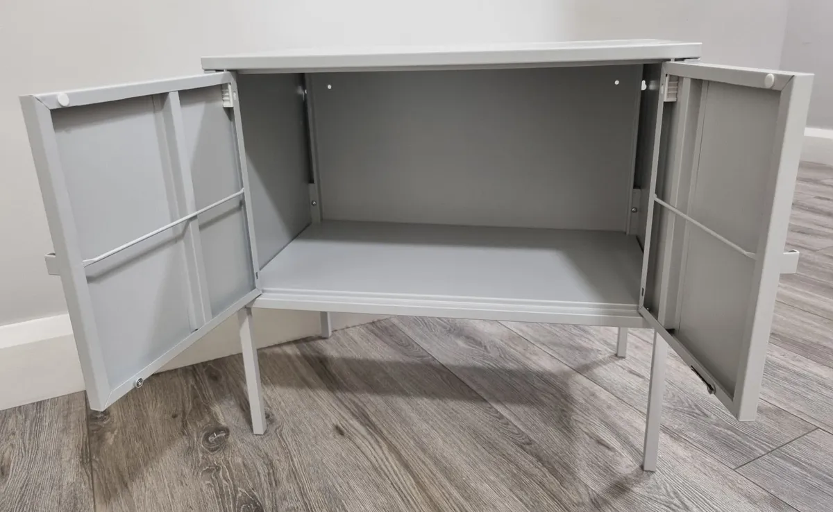 IKEA metal grey cabinet - Image 3