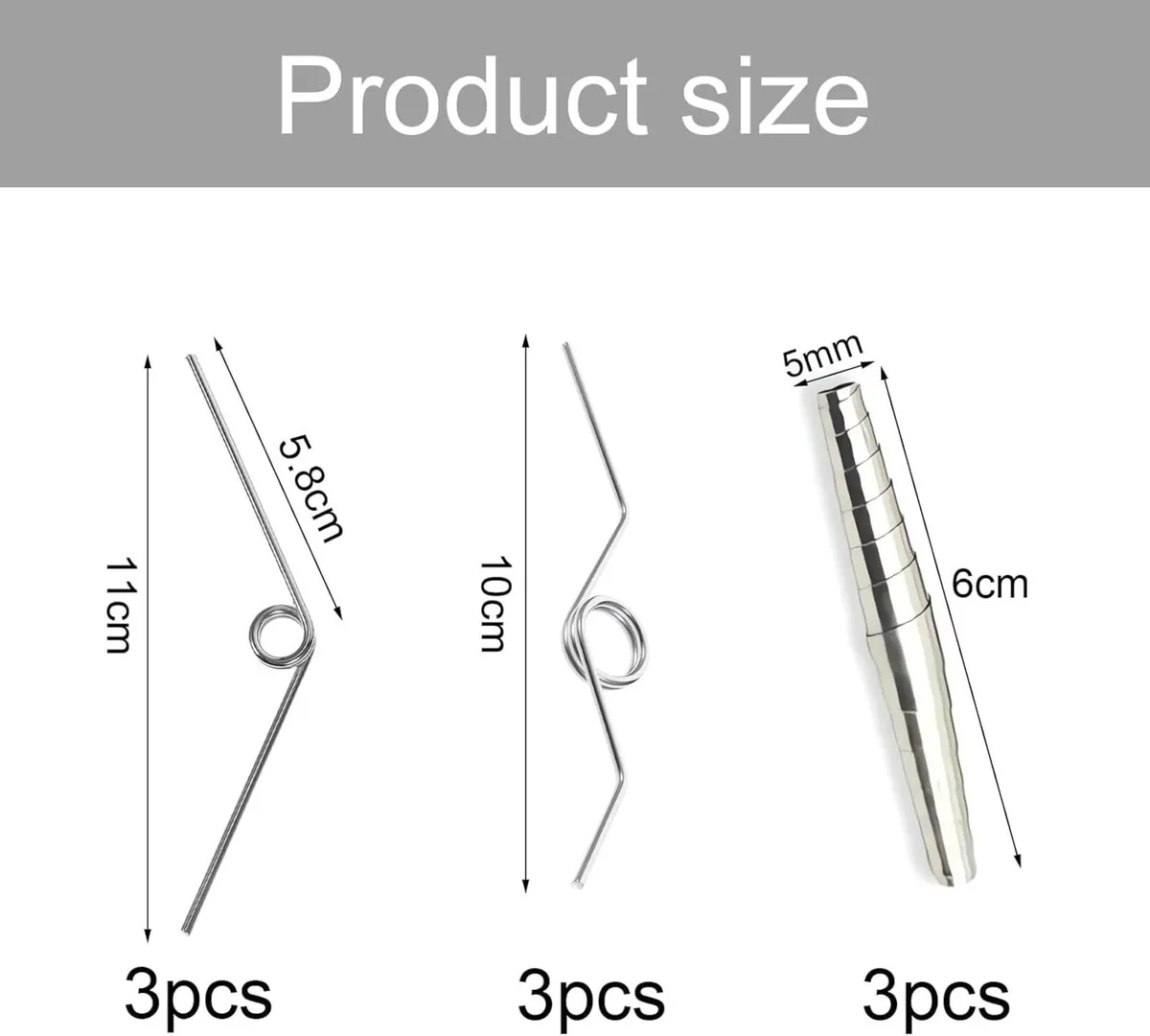 9 Replacement Secateur Springs - Image 2