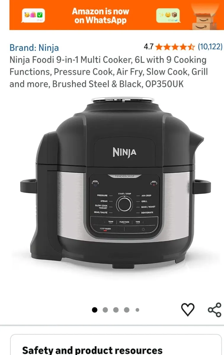NINJA 9 in 1 multicooker brand new packed - Image 2