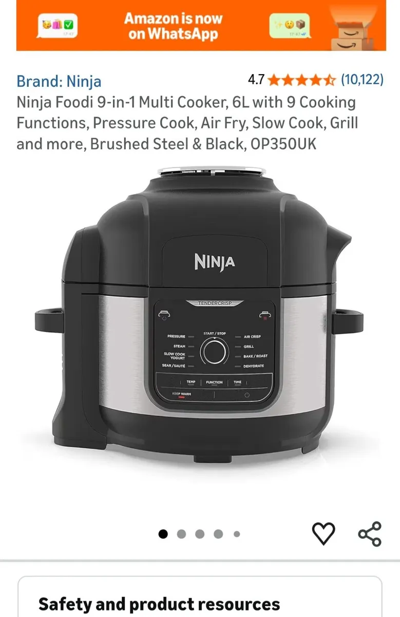NINJA 9 in 1 multicooker brand new packed - Image 1