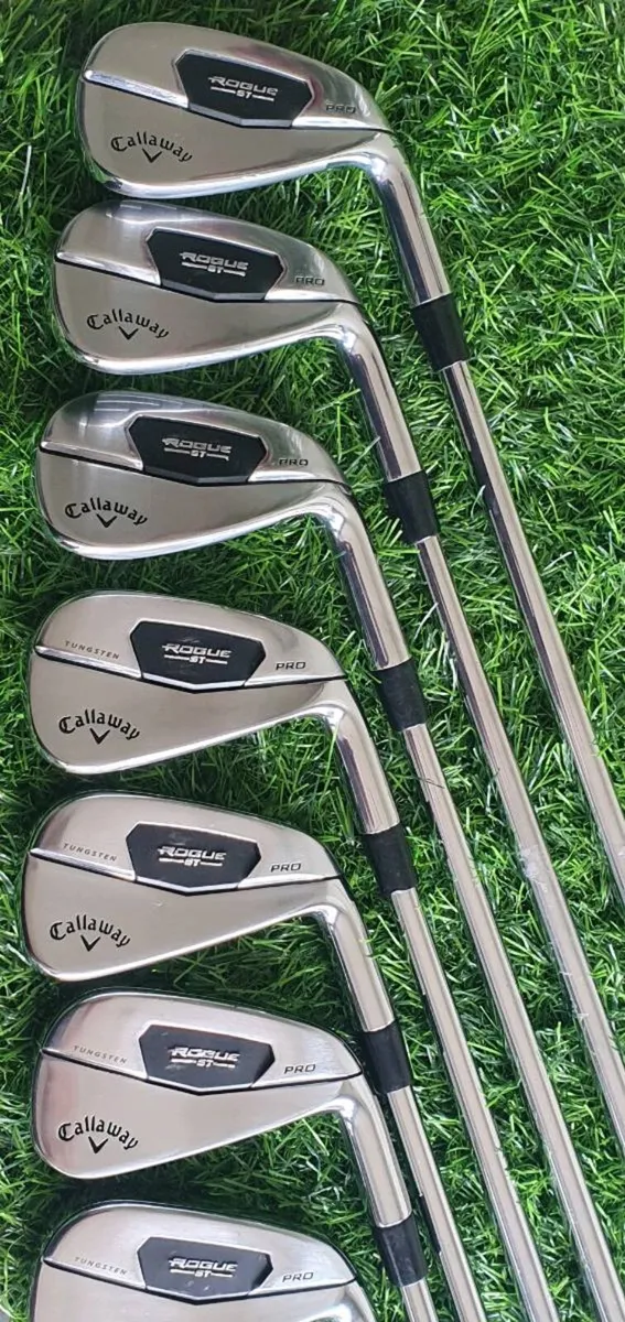 CALLAWAY ROGUE ST PRO IRONS  1/2 INCH LONGER - Image 1