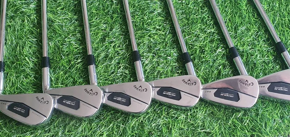 CALLAWAY ROGUE ST PRO IRONS  1/2 INCH LONGER - Image 4