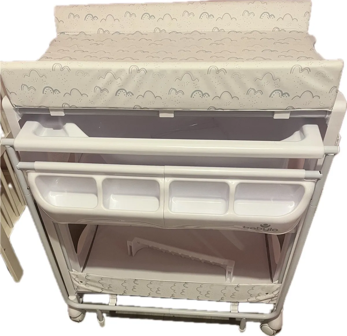 Baby Changing Unit with Bath Excellent Condition - Image 1