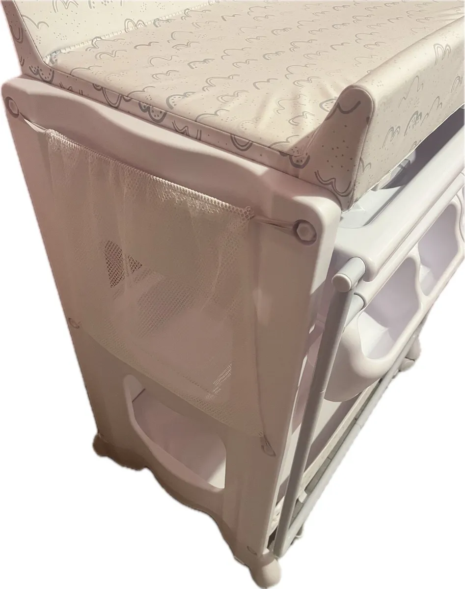 Baby Changing Unit with Bath Excellent Condition - Image 3