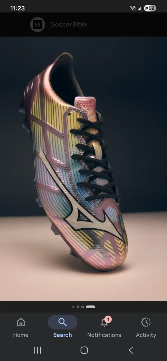 Mizuno alpha made in Japan