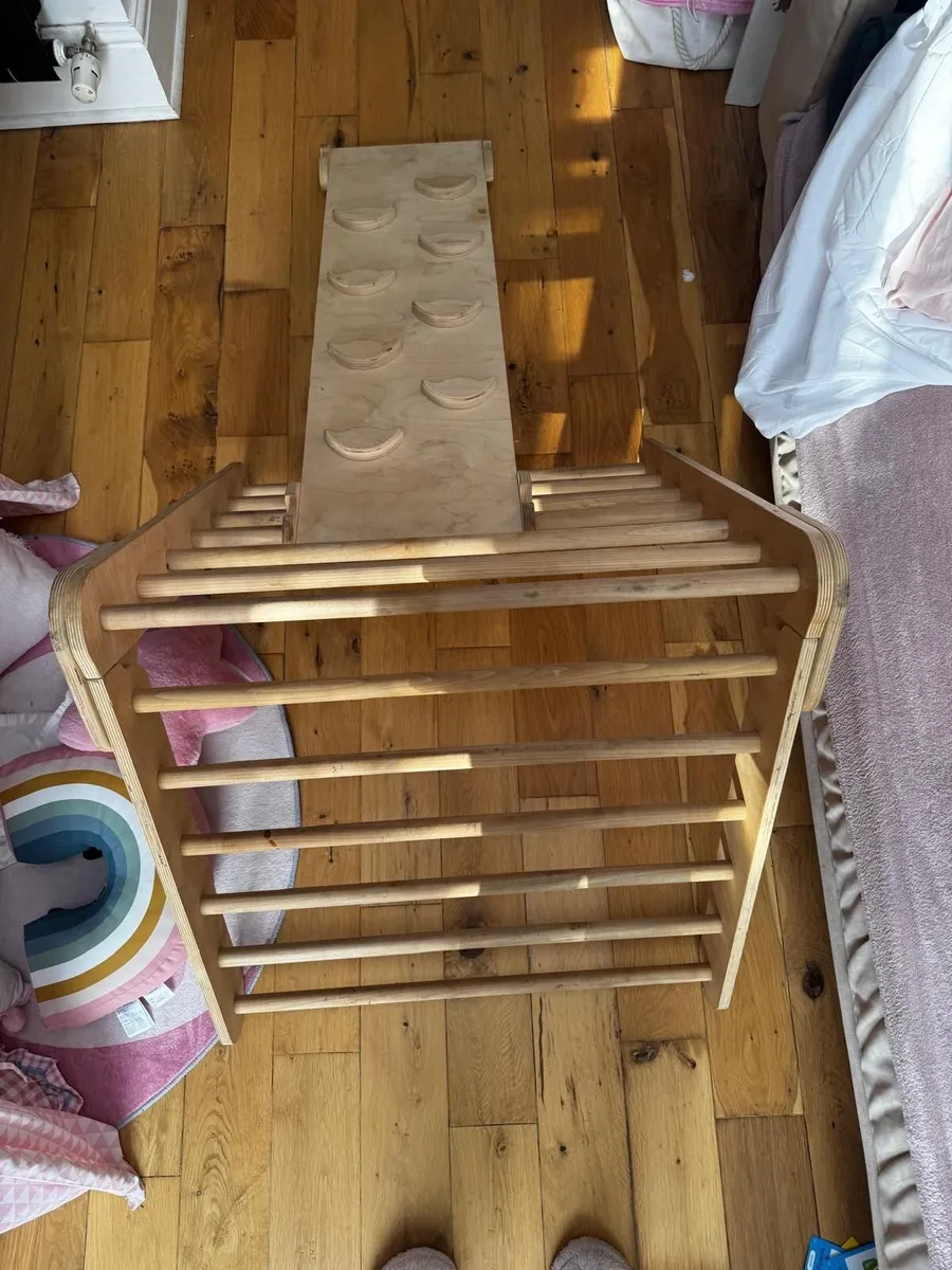 Montessori Pikler Triangle Reversible Ramp/Slide - Image 3