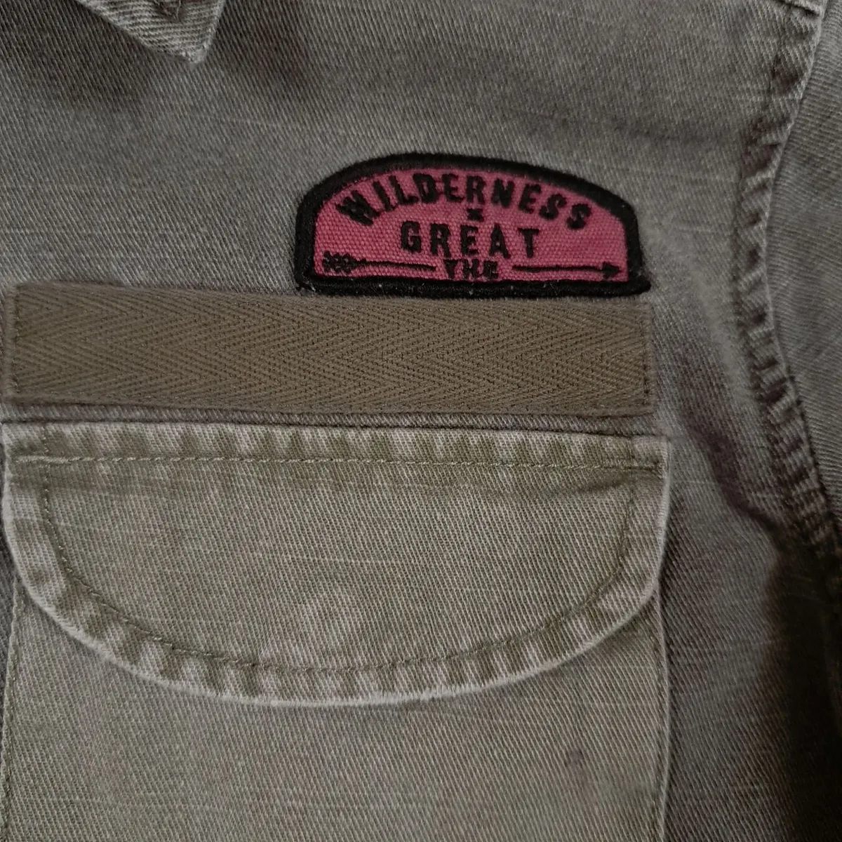 Art Class Grey Khaki Patchwork Jacket 8UK/36EU - Image 4