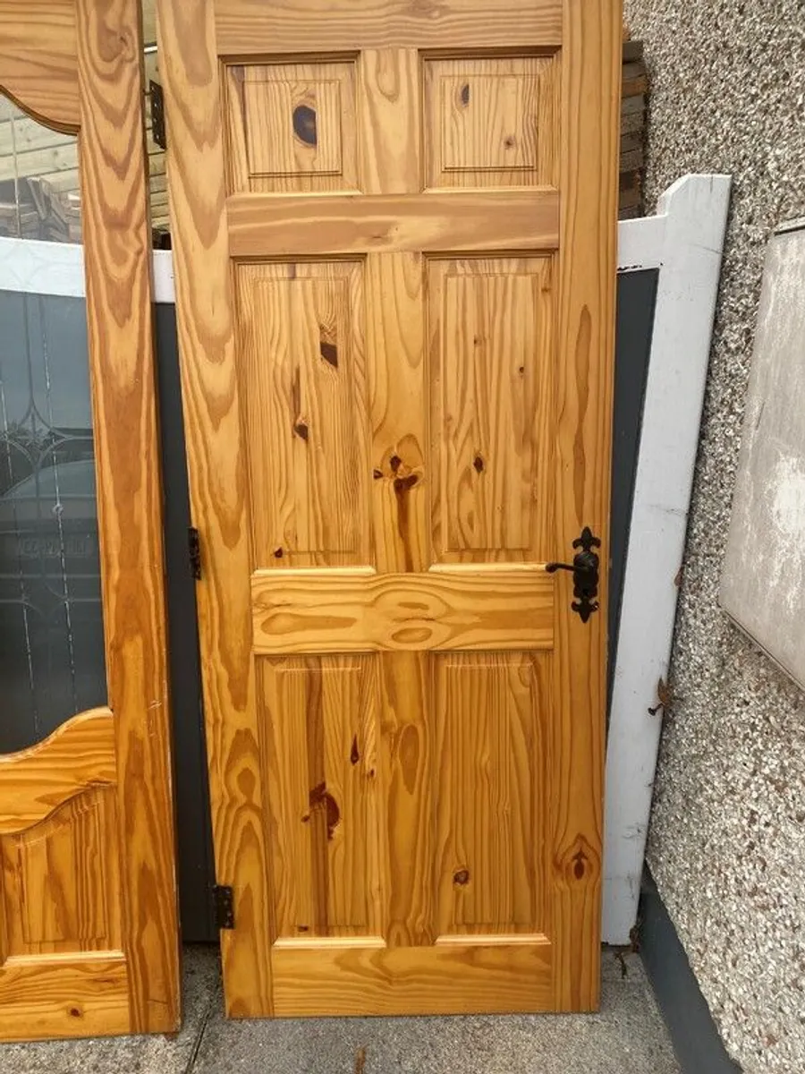 Wooden panel door for sale - Image 1