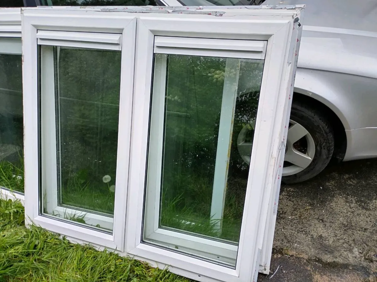 PVC Double glazed window- High Quality- two same - Image 1