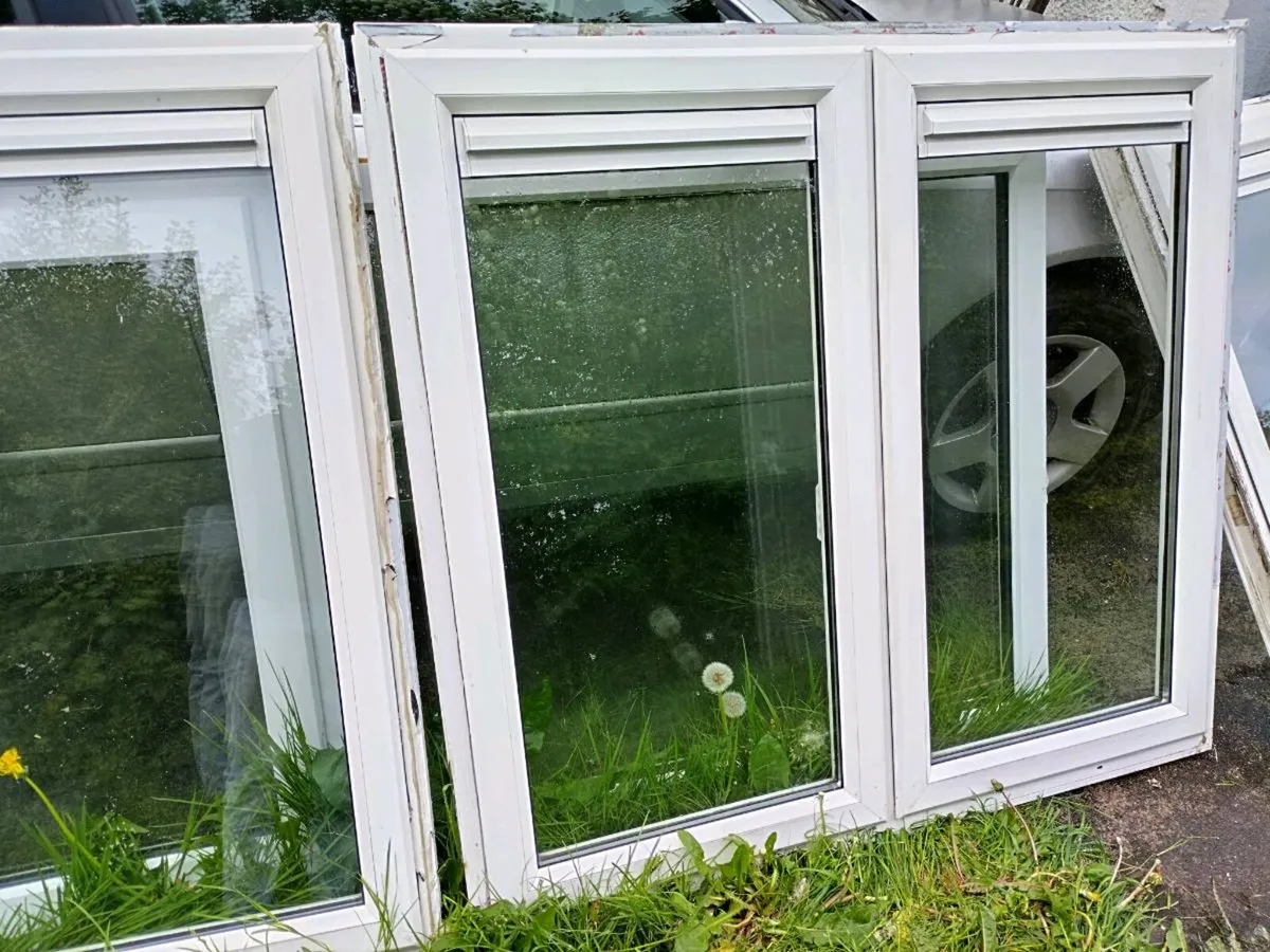 PVC Double glazed window- High Quality- two same - Image 2