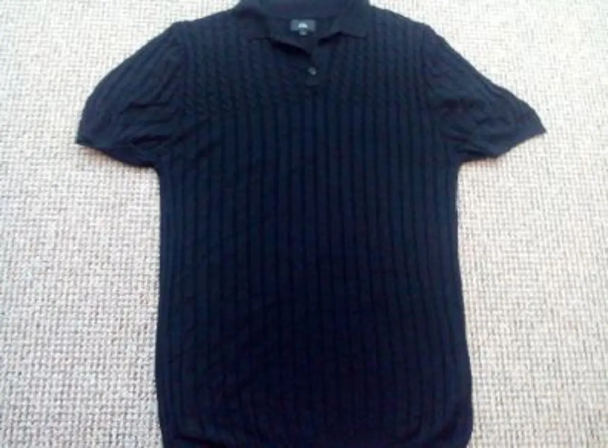 River Island Brand Muscle Fit Men's Polo T-Shirt.