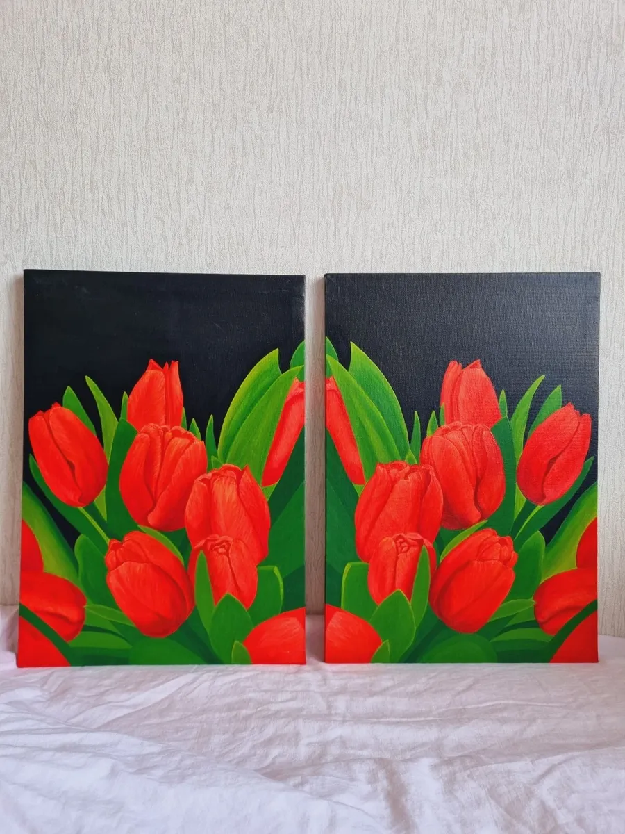 Acrylic painting
