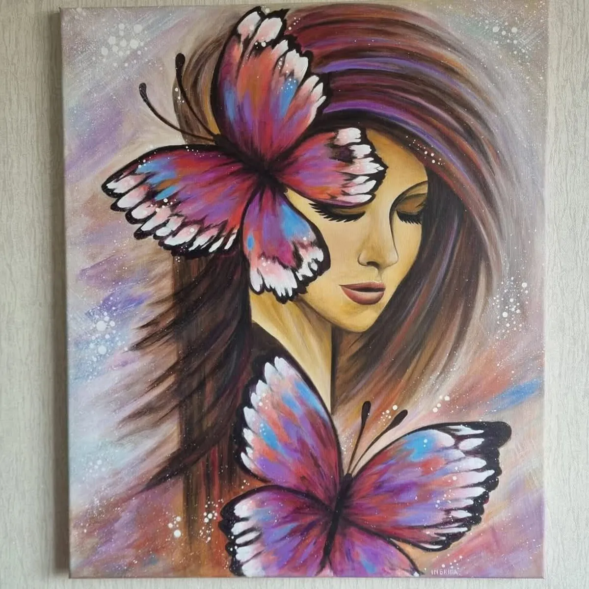 Acrylic painting