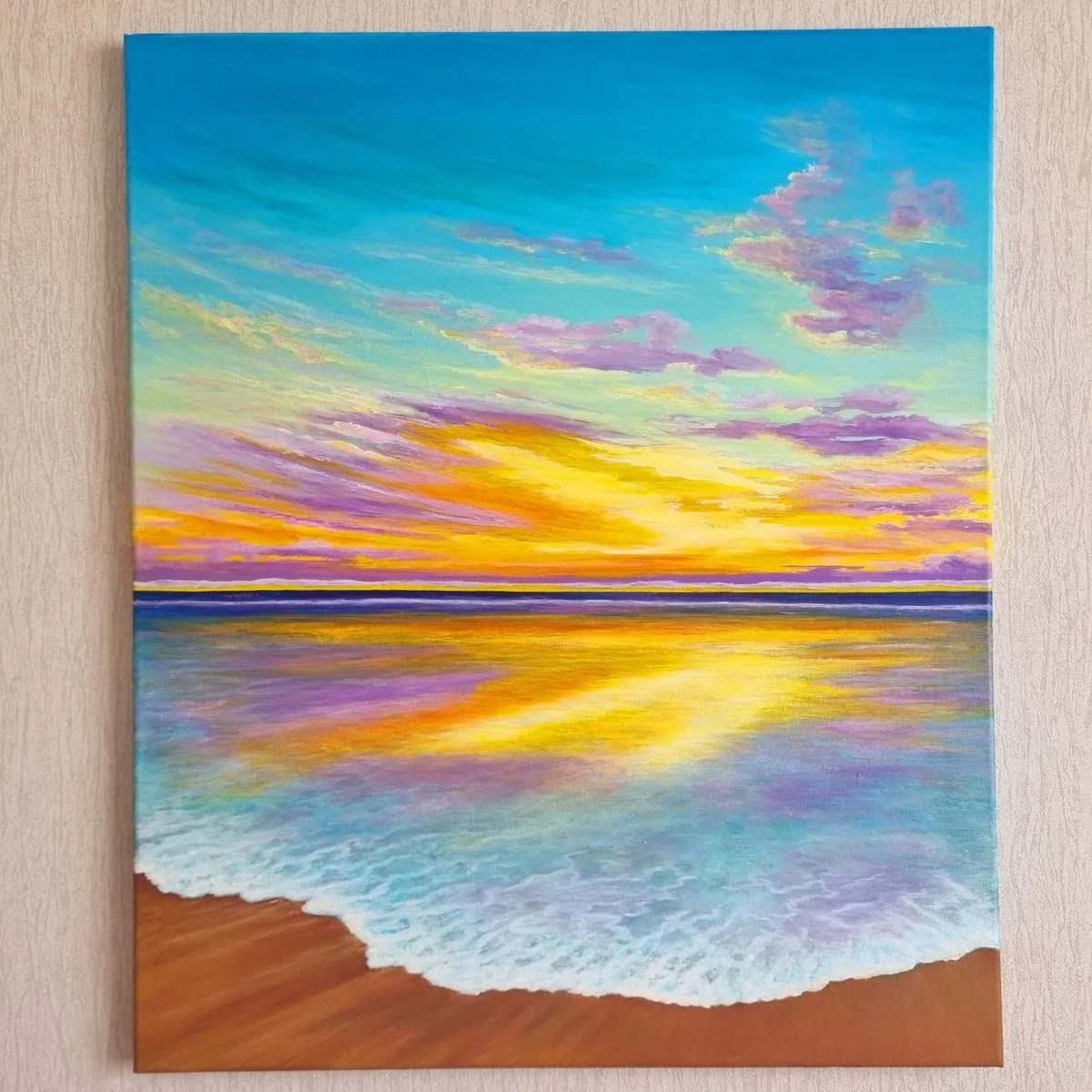 Acrylic painting