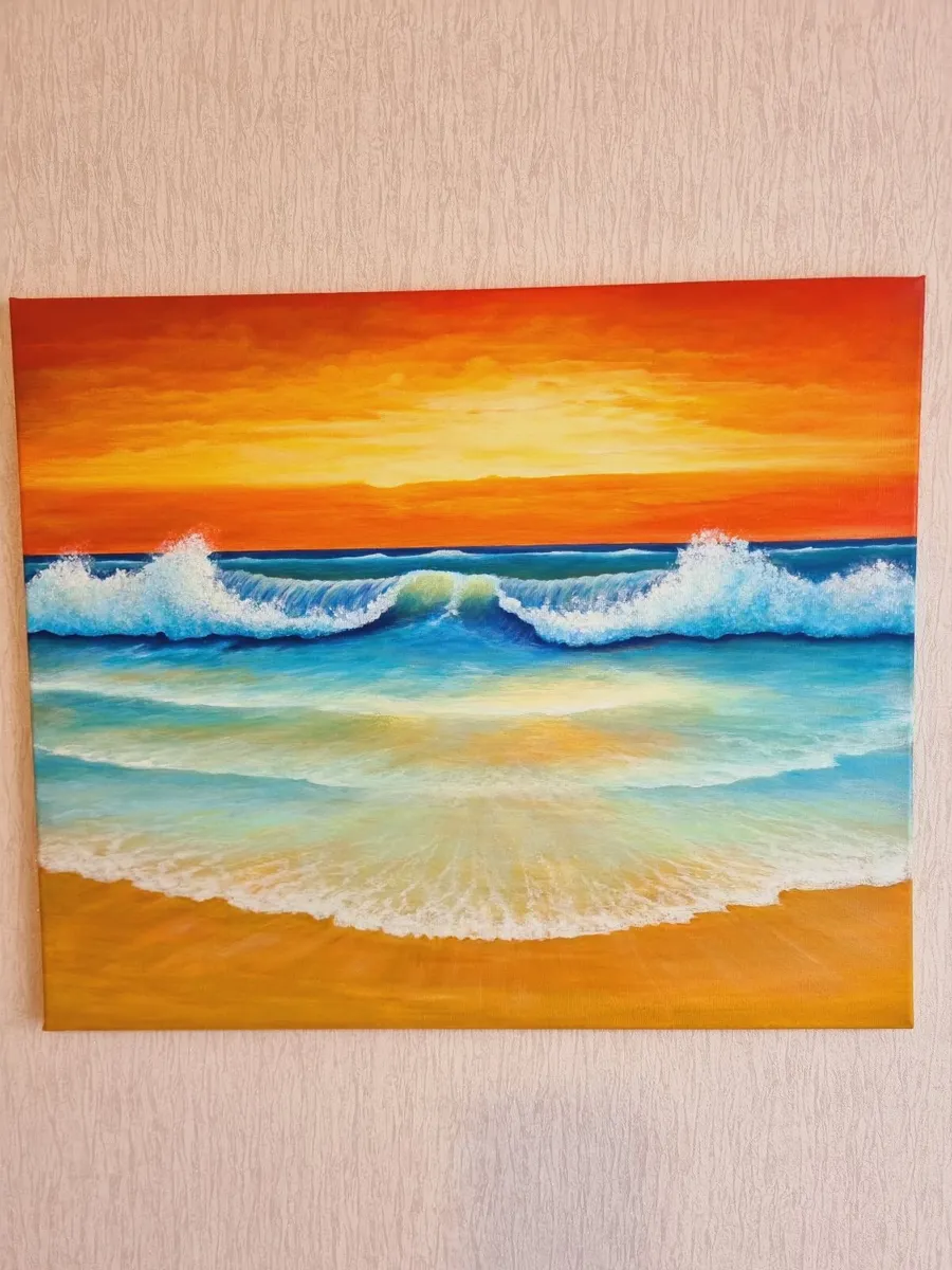 Acrylic painting