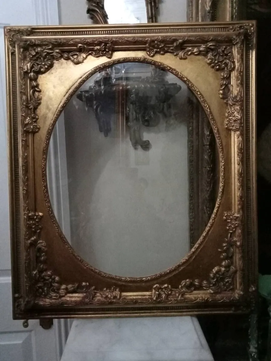 Vintage large gilt frame - Image 4