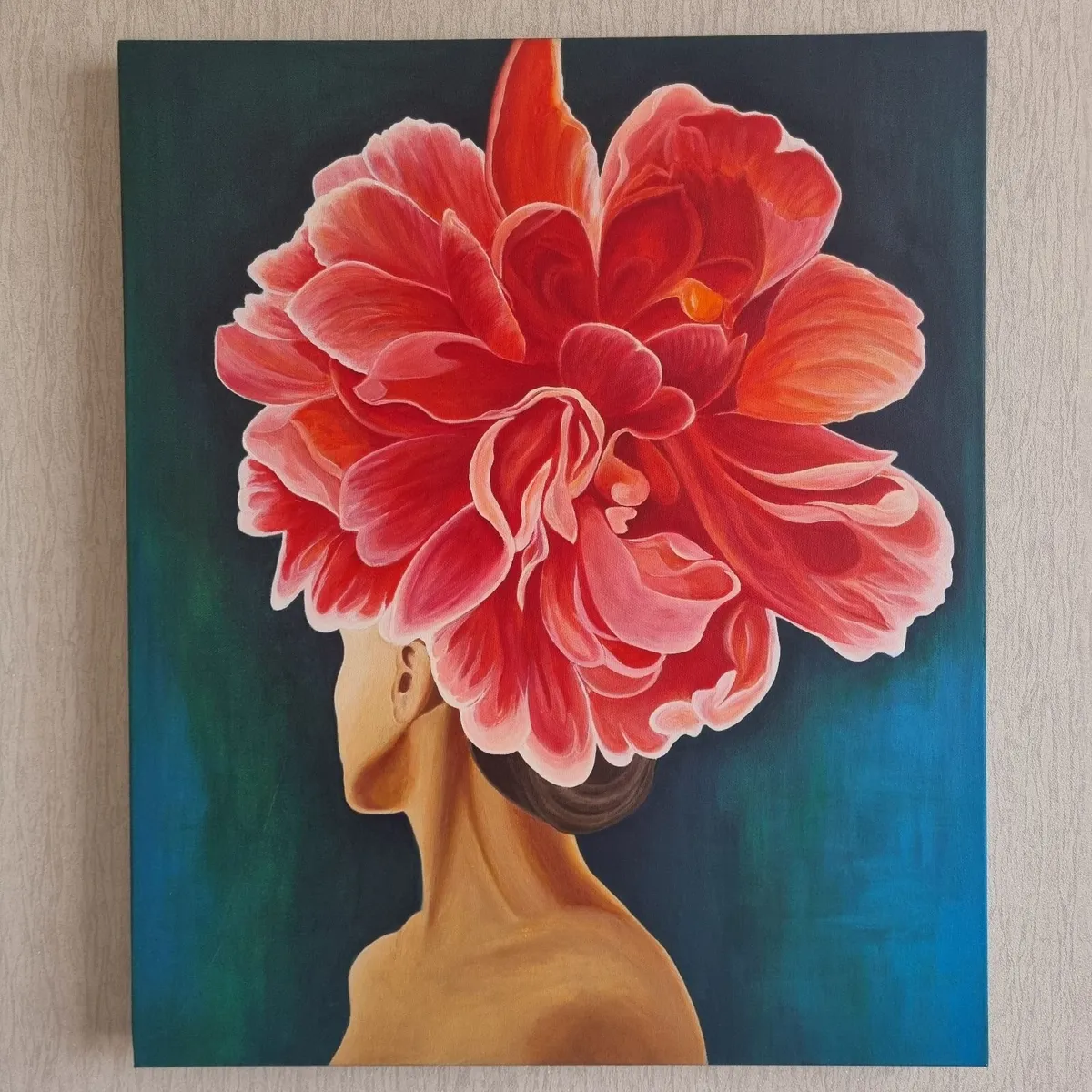 Acrylic painting