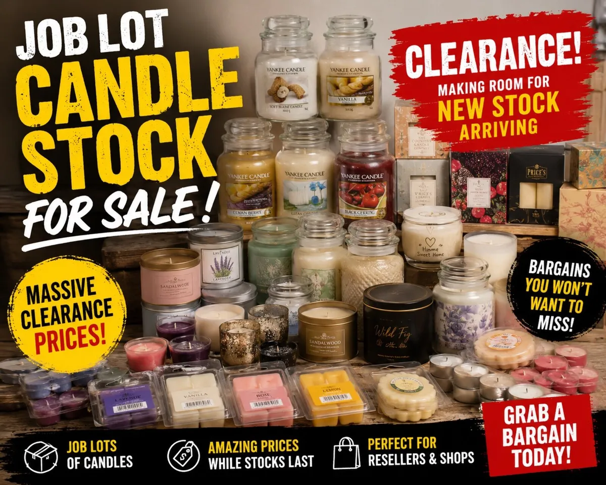 Job Lot Candles/Holders for sale
