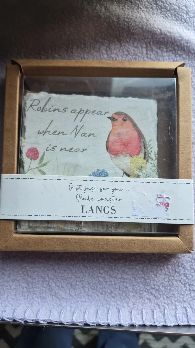 Nan slate coaster