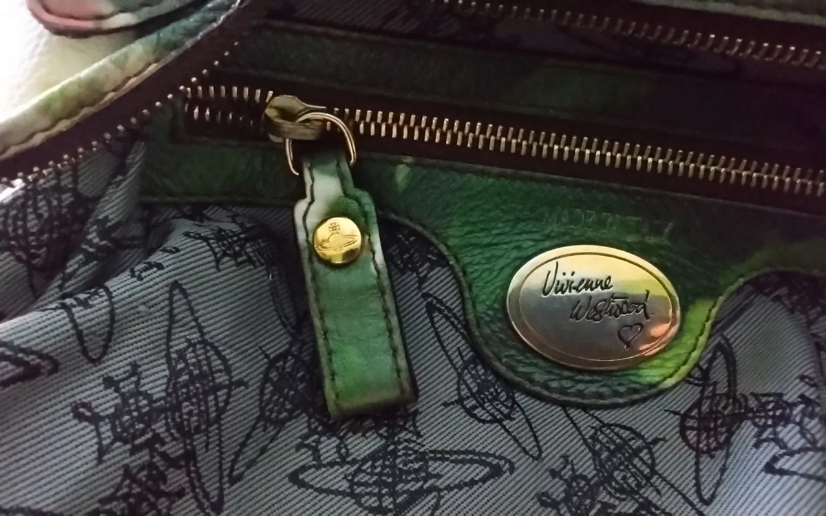 Vivienne Westwood vintage leather bag rare - Image 3
